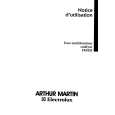 ARTHUR MARTIN ELECTROLUX FE0420W1 Manual de Usuario