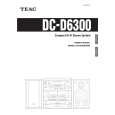 TEAC DC-D6300 Owners Manual