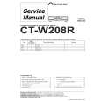 PIONEER CT-W208R/KCXJ Service Manual