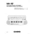 CASIO VA-10 Owners Manual