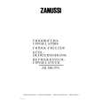 ZANUSSI ZR290/3TN Owners Manual