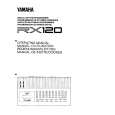 YAMAHA RX120 Manual de Usuario