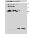 PIONEER DEH-P2900MP/XU/UC Manual de Usuario