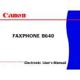 CANON B640 Owners Manual