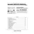 SHARP DVRW260S Manual de Servicio