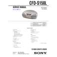 SONY CFD-S150L Instrukcja Serwisowa