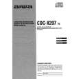 AIWA CDCX207 Manual de Usuario