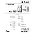 SONY SA-VA55 Service Manual