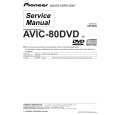 PIONEER AVIC-80DVD Manual de Servicio