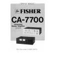 FISHER CA-7700 Service Manual