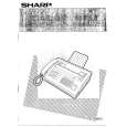SHARP UX90 Instrukcja Obsługi
