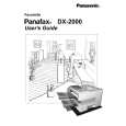 PANASONIC DX2000AU Owners Manual