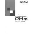 KAWAI PHM Owners Manual