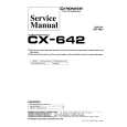 PIONEER CX642 Service Manual