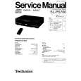 TECHNICS SL-PS700 Instrukcja Serwisowa