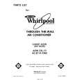 WHIRLPOOL ACE114XM0 Parts Catalog WHIRLPOOL ACE114XM0 Parts Catalog