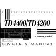 HARMAN KARDON TD4200 Owners Manual