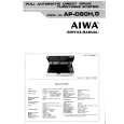 AIWA AP-D80 H/G Instrukcja Serwisowa
