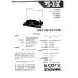 SONY PS-X60 Manual de Servicio