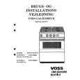 VOSS-ELECTROLUX GGF2331 Instrukcja Obsługi