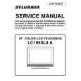 SYLVANIA LC195SL8A Instrukcja Serwisowa
