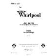 WHIRLPOOL LG3001XMW0 Catálogo de piezas