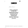 ZANUSSI ZI6181/8 Owners Manual