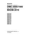 SONY DME-7000 Instrukcja Serwisowa