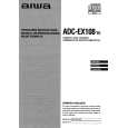 AIWA ADC-EX108 Owners Manual