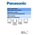 PANASONIC CT32E14UJ Instrukcja Obsługi