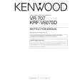 KENWOOD VR707A Owners Manual