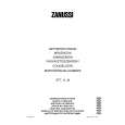 ZANUSSI ZFT12JA Owners Manual