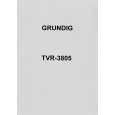 GRUNDIG TVR-3805 Instrukcja Serwisowa