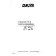 ZANUSSI ZFT162P Owners Manual