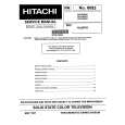 HITACHI 20CX20B511 Service Manual