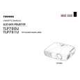 TOSHIBA TLP780U Manual de Usuario