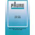 FAURE LFC669 Owners Manual