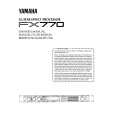 YAMAHA FX770 Owners Manual