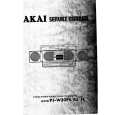 AKAI PJW30FS/FU/L Service Manual