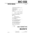 SONY MHCVX88 Manual de Servicio