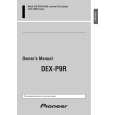 PIONEER DEX-P9R/EW Owners Manual
