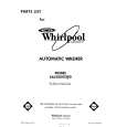 WHIRLPOOL LA6200XSW0 Catálogo de piezas