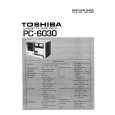 TOSHIBA PC-6030 Service Manual