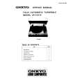 ONKYO CP-1011F Service Manual