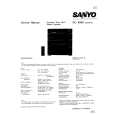 SANYO DCX900 Instrukcja Serwisowa
