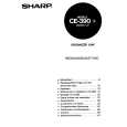 SHARP CE390 Manual de Usuario