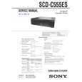 SONY SCDC555ES Service Manual