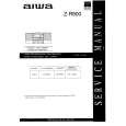 AIWA CXZR900 Instrukcja Serwisowa