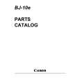 CANON BJ-10E Catálogo de piezas