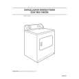 WHIRLPOOL 3SWED5205SQ Installation Manual